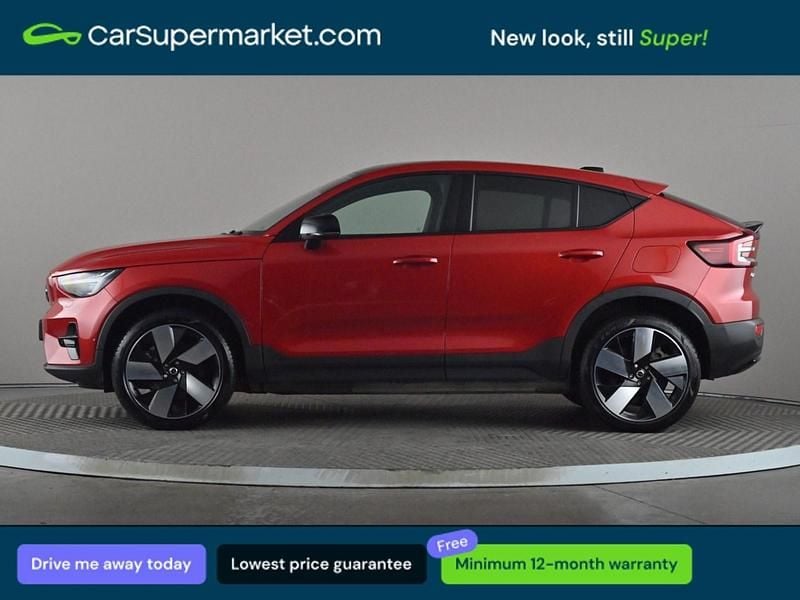 Used Volvo C40 Ultimate 300 kW (408 HP) 2023 Red SUV