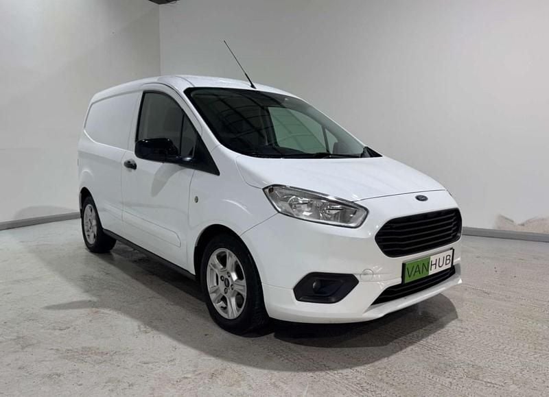 Frozen white (solid paint) Used 2022 Ford Transit Limited Van | £9,275 (Super price) - Image 1/4