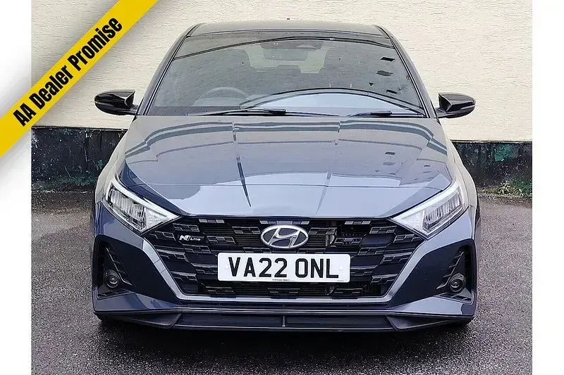 Used Hyundai i20 N Line 2022 Aurora gray Hatchback