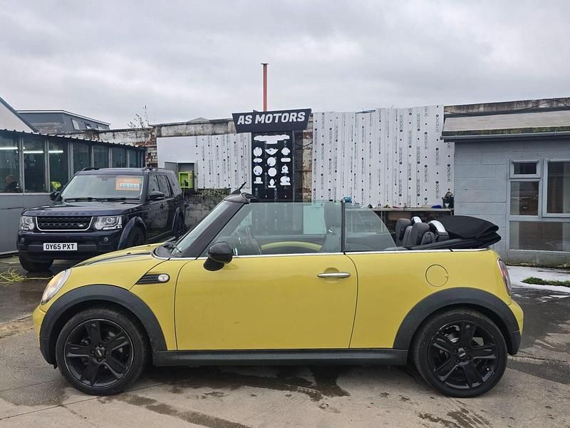 Used Mini Cooper Cabriolet 2010 Yellow Cabriolet