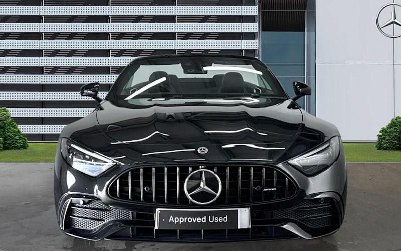 Used Mercedes SL43 AMG Premium Plus 381 HP (280 kW) 2023 Black Cabriolet
