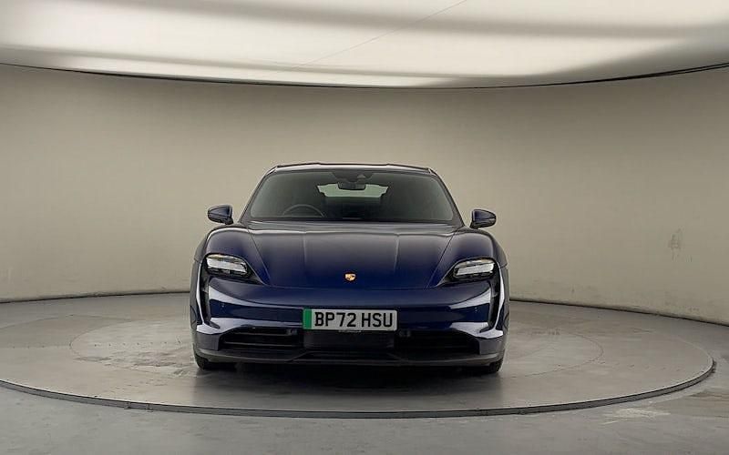 Used Porsche Taycan Performance Package 350 kW (476 HP) 2023 Gentian blue Sedan