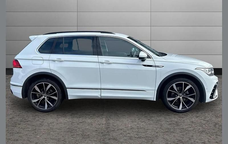Used VW Tiguan R-line 150 HP (110 kW) 2022 White SUV