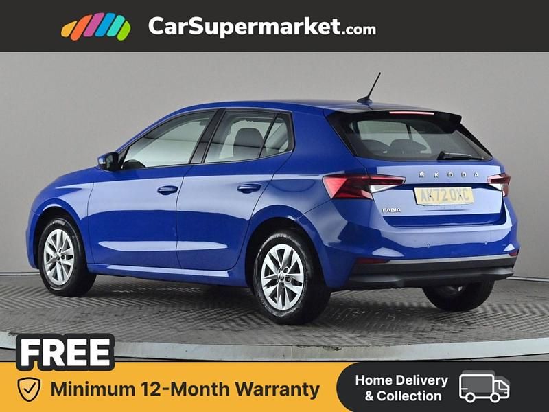 Used Skoda Fabia Comfort 2022 Blue Hatchback