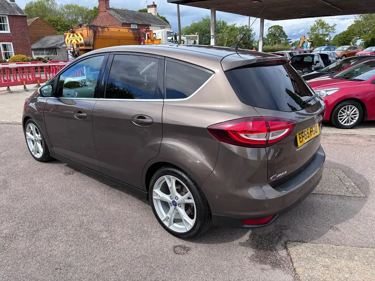 Used Ford C-MAX Titanium X 120 HP (88 kW) 2015 Brown MPV