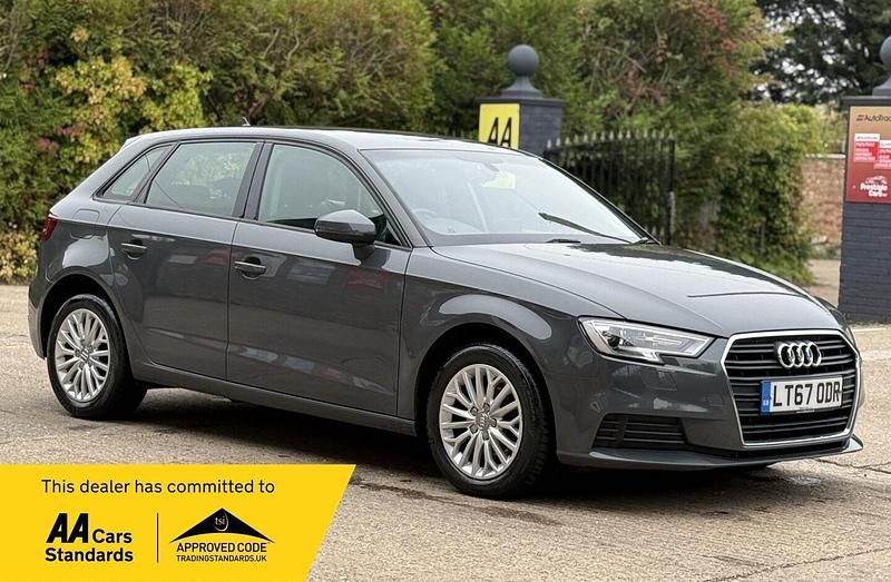 Grey Used 2017 Audi A3 Sportback Design Hatchback | £9,890 (Super price) - Image 1/2