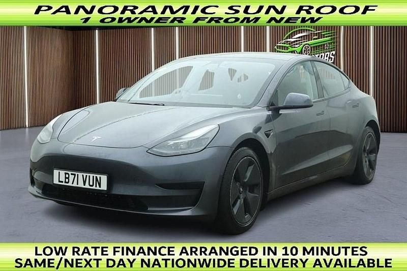 Used Tesla Model 3 Standard Range Plus 366 kW (498 HP) 2021 Sedan