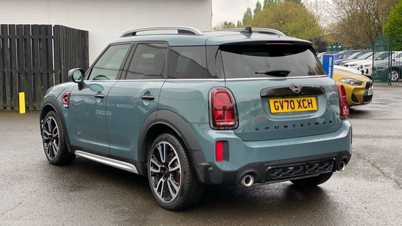 Used Mini John Cooper Works Countryman 302 HP (222 kW) 2021 Green SUV