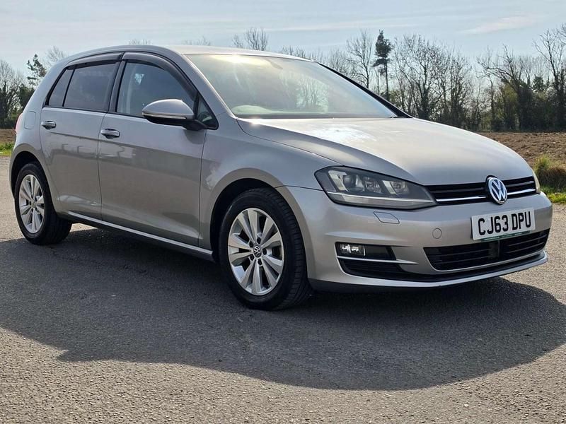 Used VW Golf VII S 105 HP (77 kW) 2013 Silver Hatchback