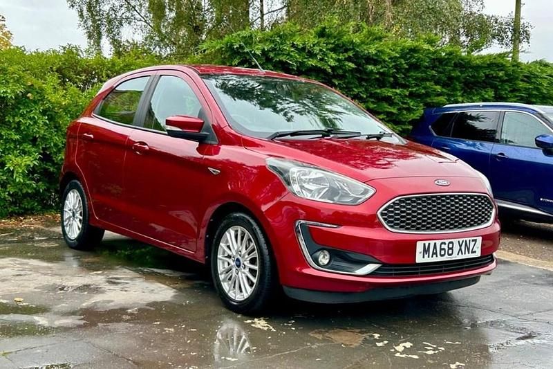 Red Used 2018 Ford Ka Plus Zetec Hatchback | £5,995 (Fair price) - Image 1/1