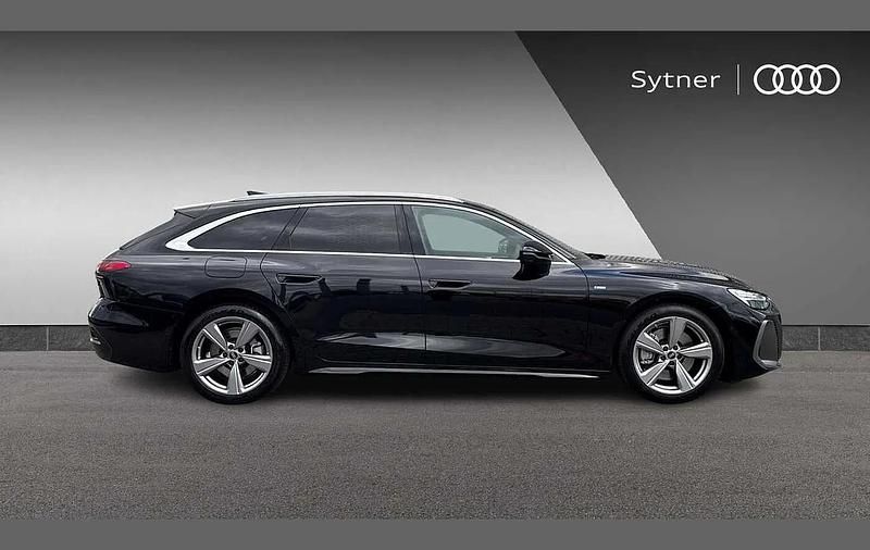 Used Audi A6 S-Line 200 HP (147 kW) 2025 Black Estate