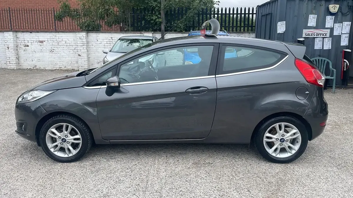 Used Ford Fiesta Zetec 2017 Grey Hatchback