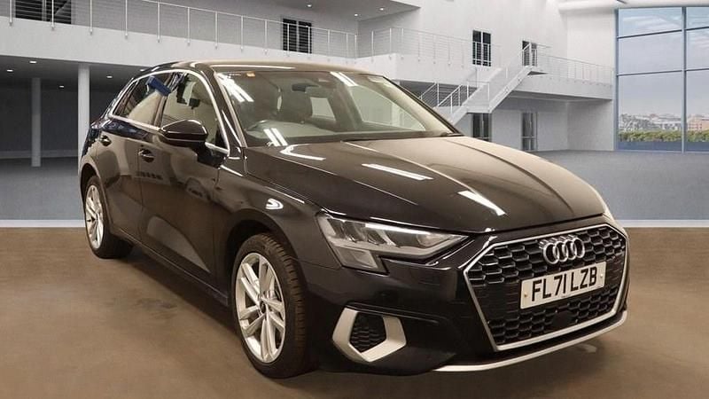 Black Used 2021 Audi A3 Sportback Sport Hatchback | £15,699 (Fair price) - Image 1/4