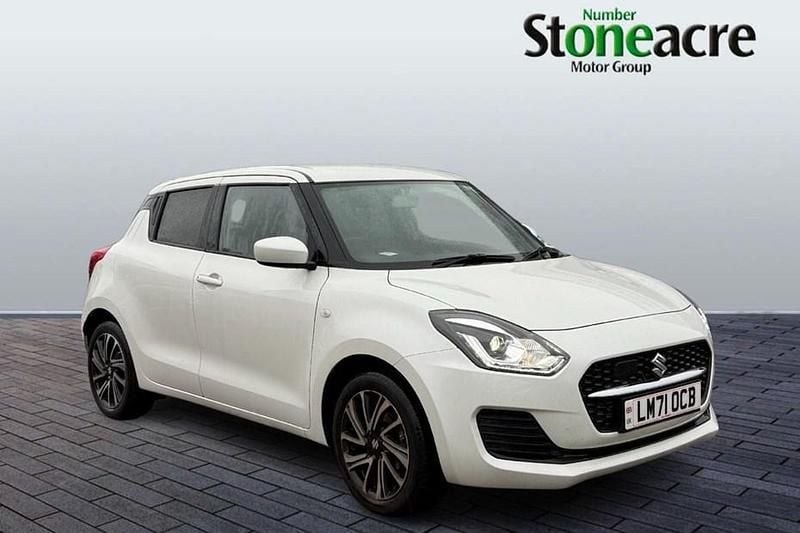 White Used 2021 Suzuki Swift SZ-L Hatchback | £9,495 (Good price) - Image 1/1