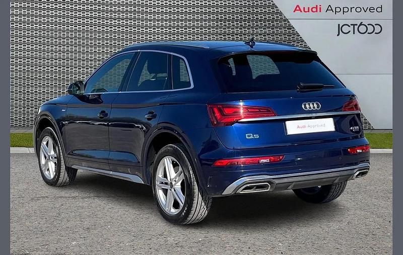 Used Audi Q5 S-Line 200 HP (147 kW) 2023 Blue SUV