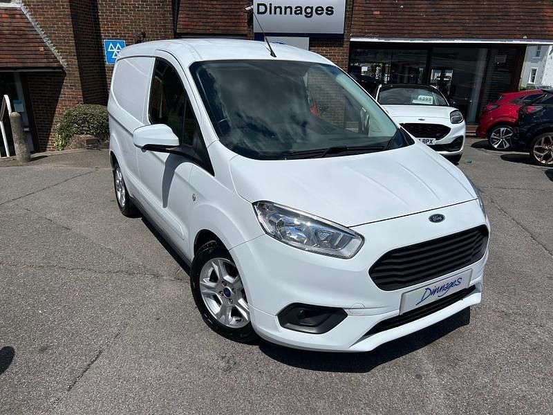 Frozen white Used 2022 Ford Transit Limited Van | £11,290 (Super price) - Image 1/4