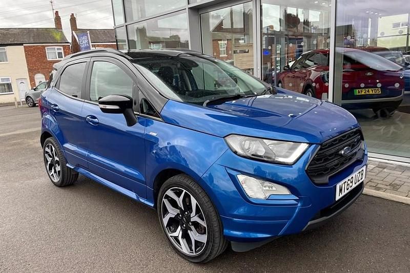 Used Ford Ecosport ST-Line 125 HP (91 kW) 2019 Blue SUV
