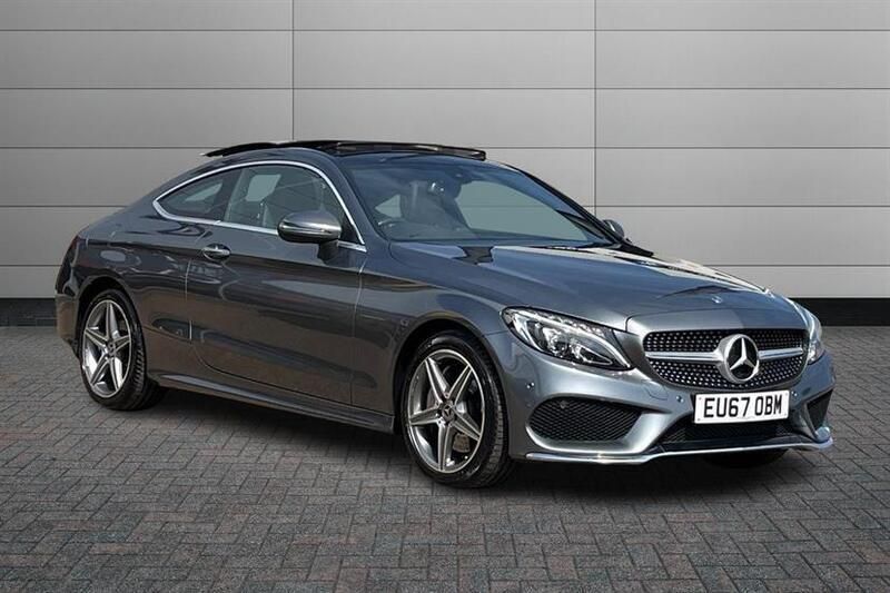 Selenite grey Used 2017 Mercedes C300 AMG Line Premium Coupe | £18,850 (Fair price) - Image 1/4