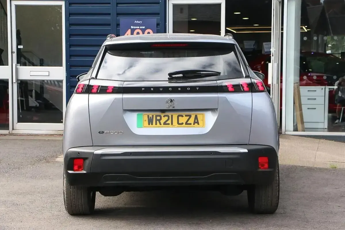 Used Peugeot e-2008 Allure 98 kW (134 HP) 2021 Grey SUV