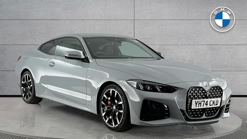 Grey Used 2024 BMW 420 M Sport Coupe | £39,940 (A bit pricey) - Image 1/4