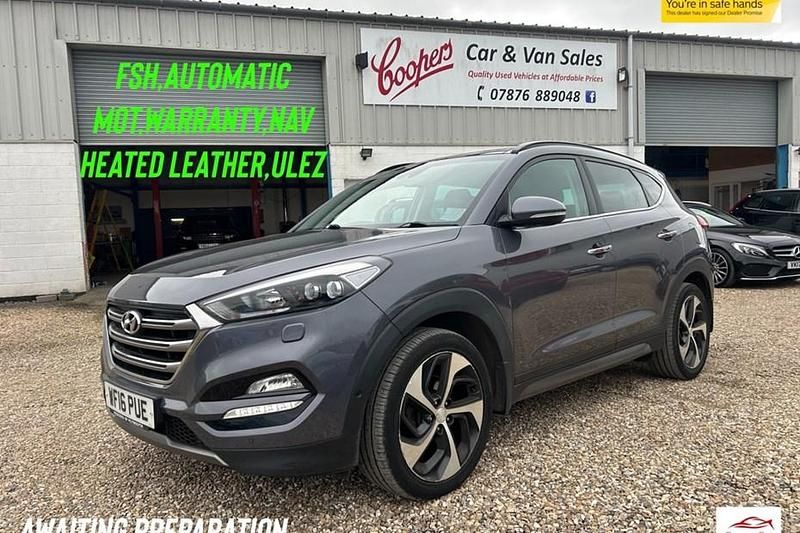 Used Hyundai Tucson Premium SE 185 HP (136 kW) 2016 Grey SUV