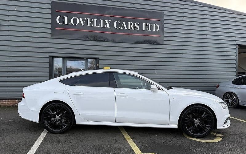 Used Audi A7 Sportback S-Line 218 HP (160 kW) 2016 White Hatchback