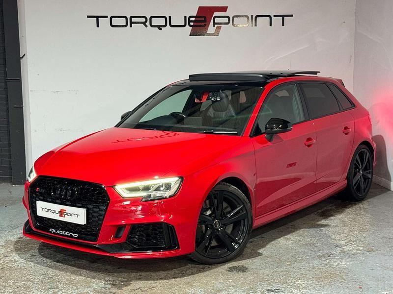Red Used 2020 Audi RS3 Sportback Sport Hatchback | £34,450 (Expensive) - Image 1/4