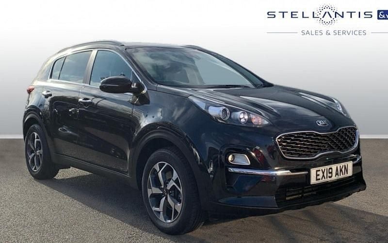 Used Kia Sportage 136 HP (100 kW) 2019 Black SUV