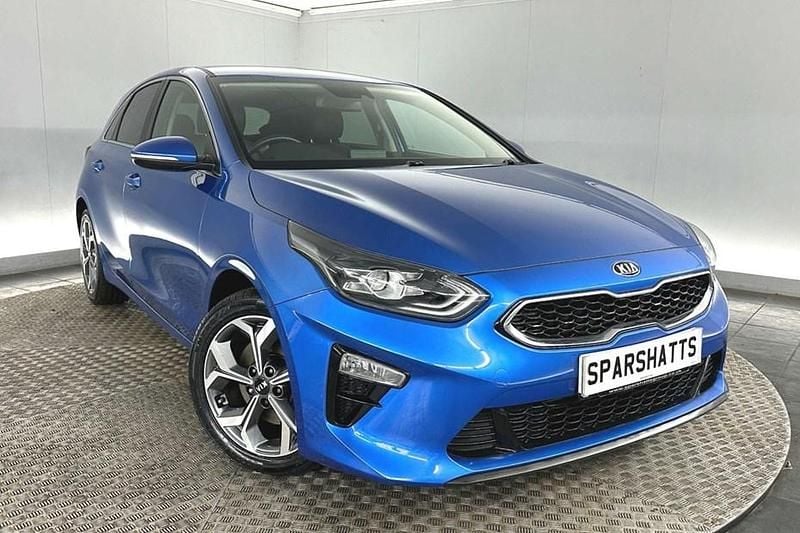 Used Kia Ceed 138 HP (101 kW) 2019 Blue Hatchback
