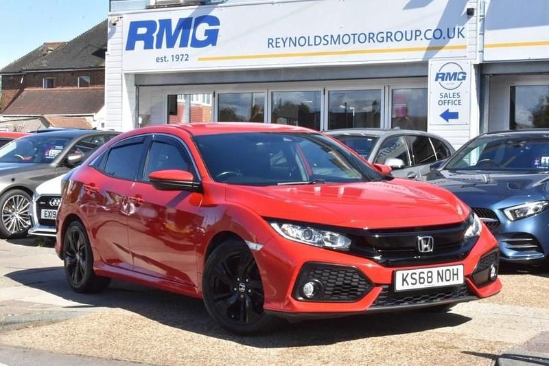 Red Used 2018 Honda Civic SR Hatchback | £8,750 (Fair price) - Image 1/3
