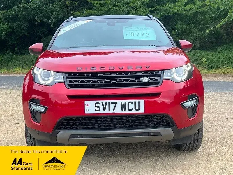 Used Land Rover Discovery Sport HSE 180 HP (132 kW) 2017 Red SUV