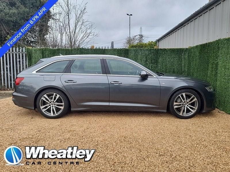 Used Audi A6 S-Line 204 HP (150 kW) 2019 Grey Estate