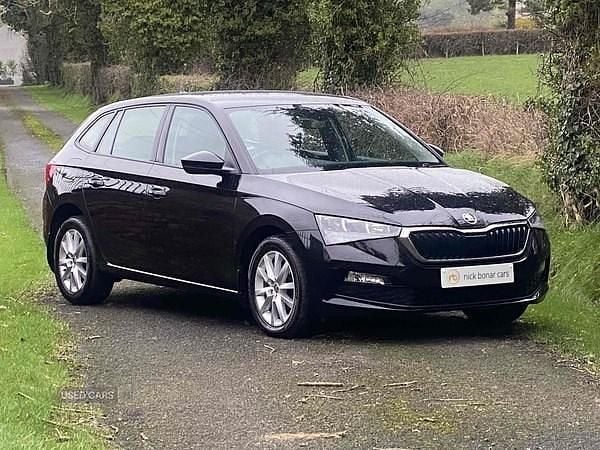 Used Skoda Scala SE 95 HP (69 kW) 2022 Black Hatchback