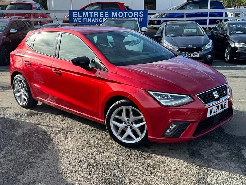 Used Seat Ibiza FR 95 HP (69 kW) 2021 Red Hatchback