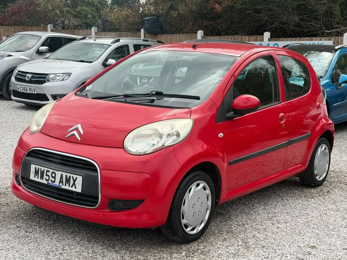 Used Citroën C1 VTR Sport 2009 Red Hatchback