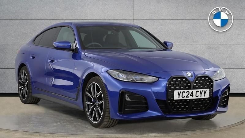 Blue Used 2024 BMW 420 Gran Coupé M Sport Coupe | £36,795 (Fair price) - Image 1/4