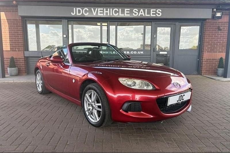 Begagnad Mazda MX5 126 HK (92 kW) 2013 Röd Cab