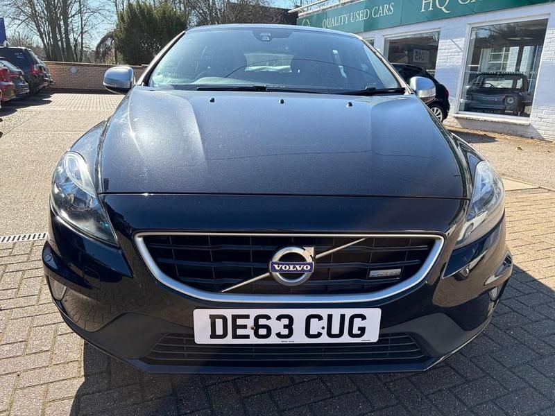 Used Volvo V40 R-Design 2013 Black Hatchback