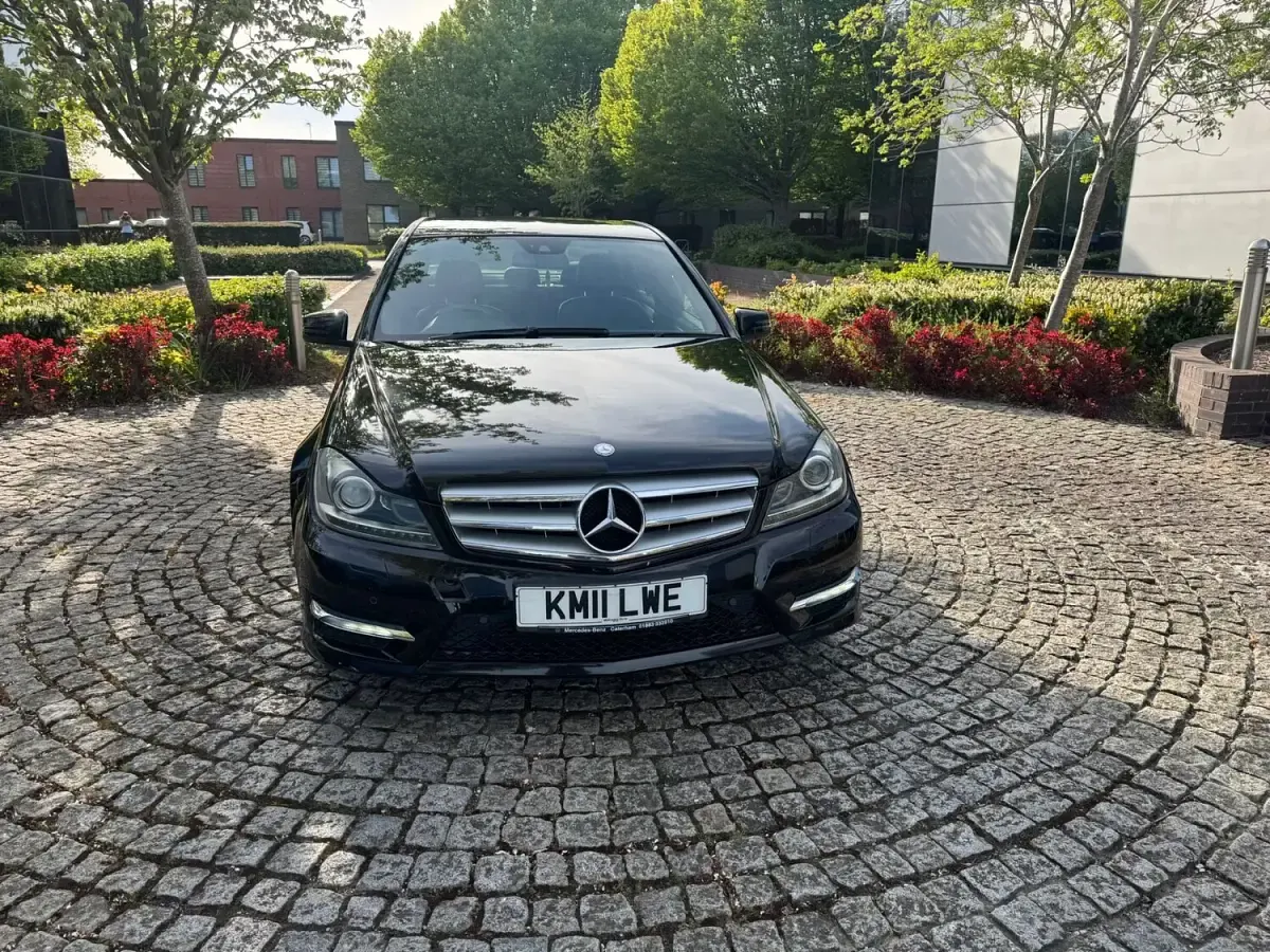 Used Mercedes C220 2011 Black Sedan