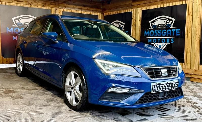 Used Seat Leon ST FR 184 HP (135 kW) 2017 Blue Estate