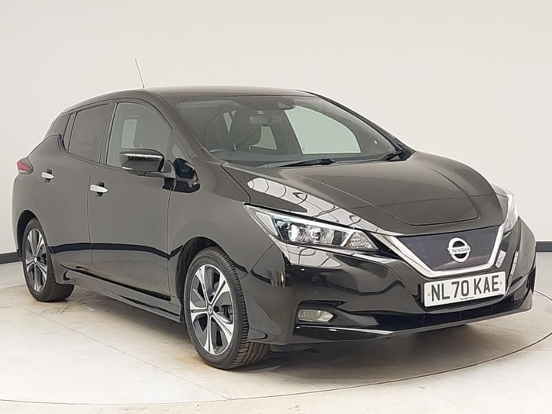 Used Nissan Leaf N-Connecta 110 kW (150 HP) 2020 Black Hatchback