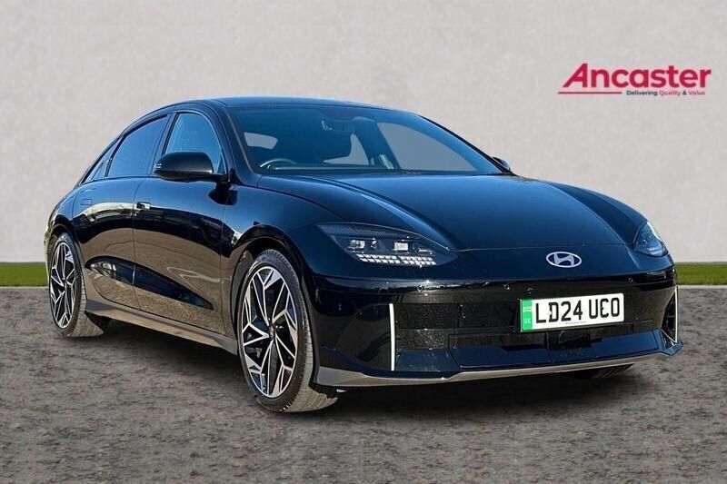 Black Used 2024 Hyundai Ioniq 6 Premium Sedan | £26,999 - Image 1/4