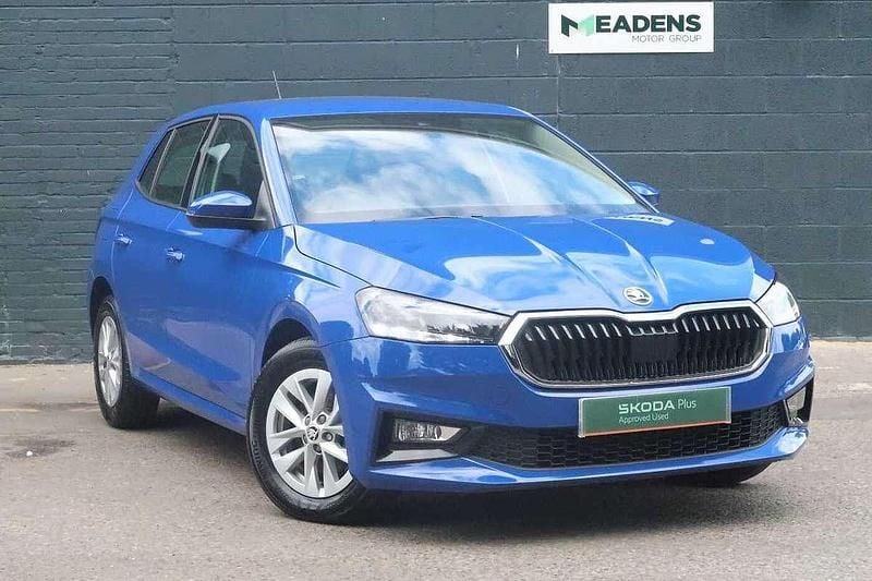 Energy blue Used 2023 Skoda Fabia Comfort Hatchback | £15,795 (Good price) - Image 1/4