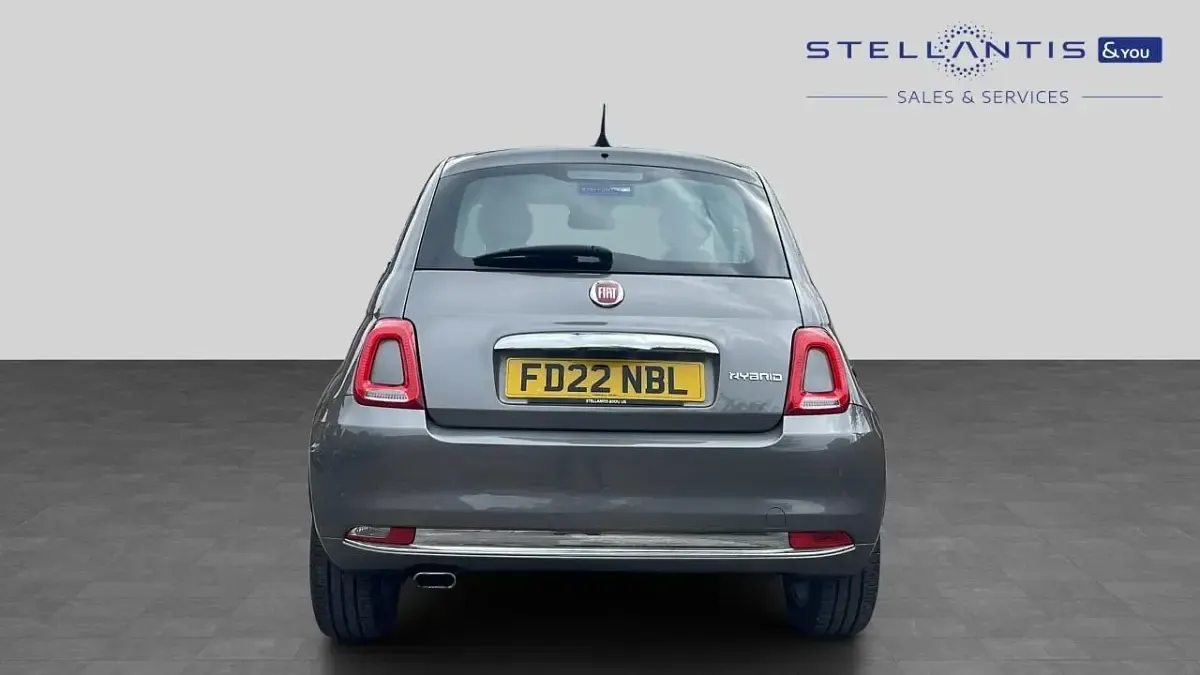 Used Fiat 500 Red 70 HP (51 kW) 2022 Grey Hatchback
