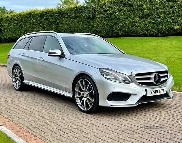 Used Mercedes E220 AMG 168 HP (123 kW) 2013 Silver Estate