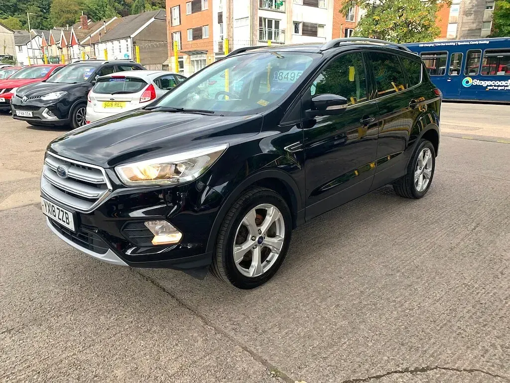 Used Ford Kuga Titanium 120 HP (88 kW) 2018 Black SUV
