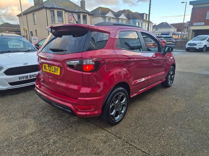 Used Ford Ecosport ST-Line 140 HP (102 kW) 2022 Fantastic red metallic SUV