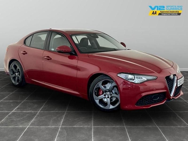 Red Used 2017 Alfa Romeo Giulia Edizione Speciale Sedan | £12,995 (Expensive) - Image 1/2