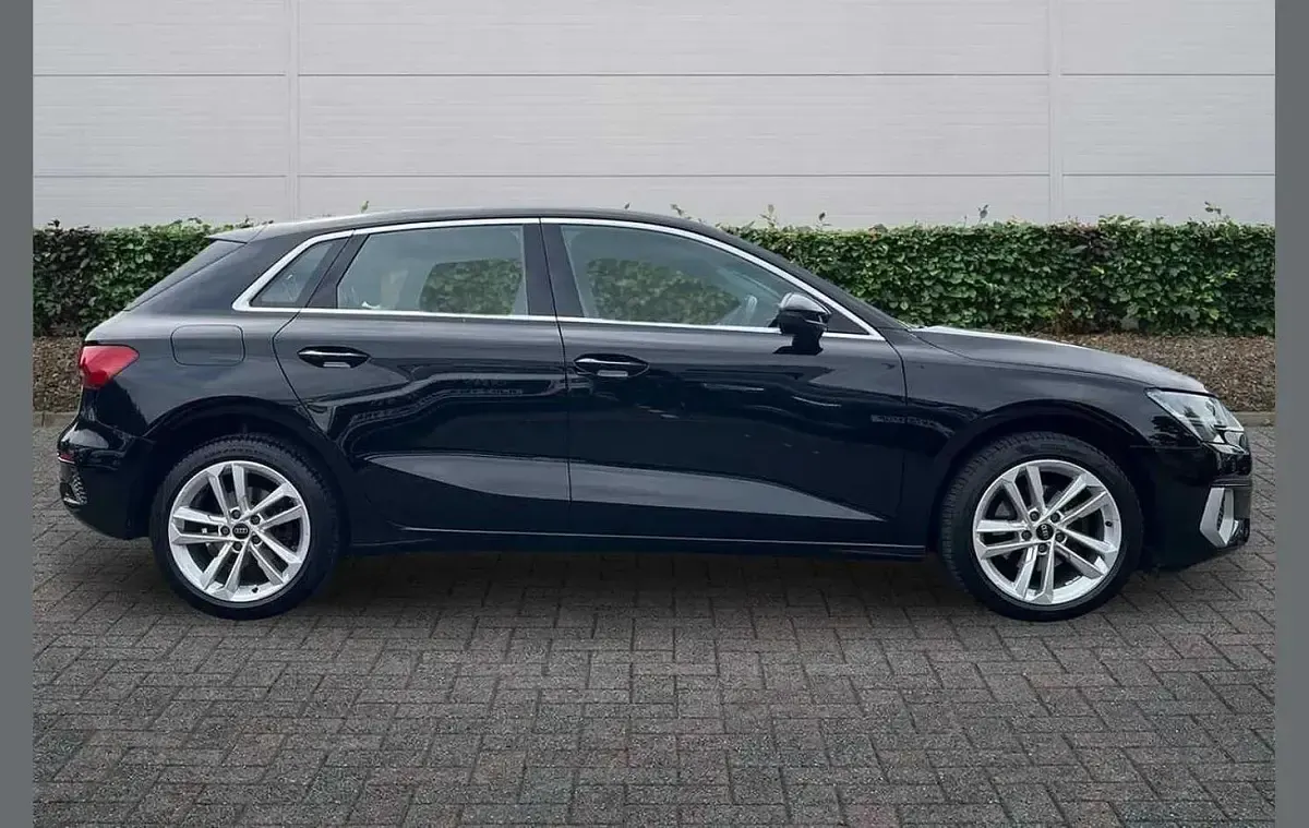 Used Audi A3 Sport 150 HP (110 kW) 2024 Black Hatchback