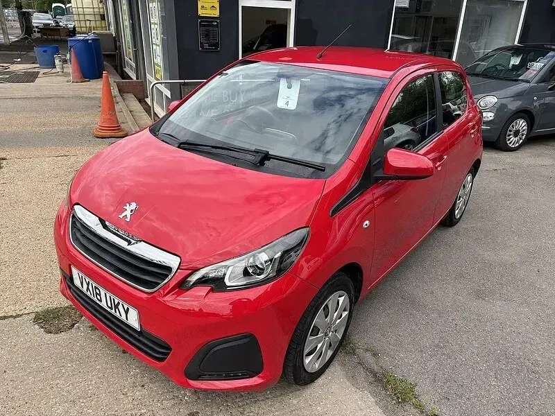 Used Peugeot 108 Active 2018 Red Hatchback